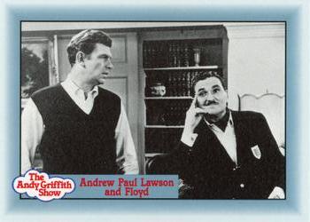 1990 Pacific The Andy Griffith Show Series 1 #95 Andrew Paul Lawson and Floyd Front