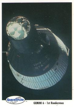 1990-92 Space Ventures Space Shots #0103 Gemini 6 - 1st Rendezvous Front
