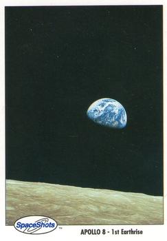 1990-92 Space Ventures Space Shots #0105 Apollo 8 - 1st Earthrise Front