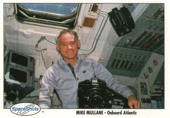 1990-92 Space Ventures Space Shots #0128 Mike Mullane - Onboard Atlantis Front