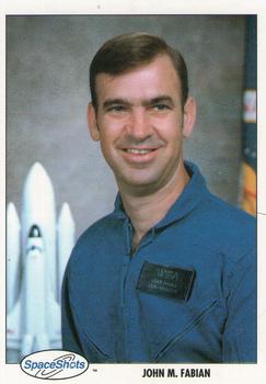 1990-92 Space Ventures Space Shots #0129 John M. Fabian Front