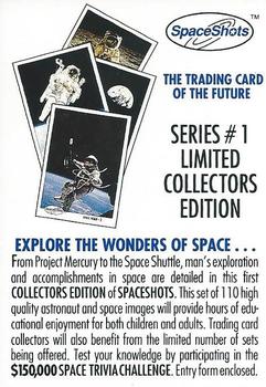 1990-92 Space Ventures Space Shots #NNO Series #1 Limited Collectors Edition Front