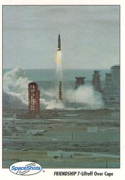 1990-92 Space Ventures Space Shots #0278 Friendship 7 - Liftoff Over Cape Front