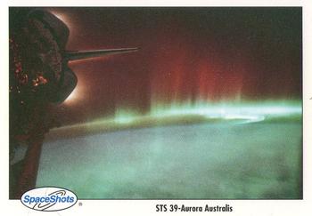1990-92 Space Ventures Space Shots #0302 STS 39 - Aurora Australis Front