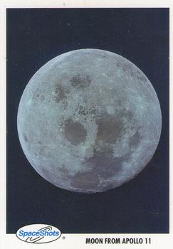 1990-92 Space Ventures Space Shots #0312 Moon from Apollo 11 Front