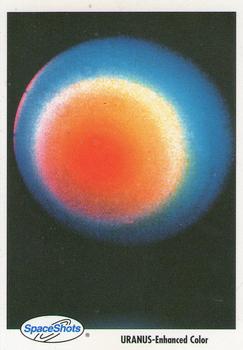 1990-92 Space Ventures Space Shots #0317 Uranus - Enhanced Color Front