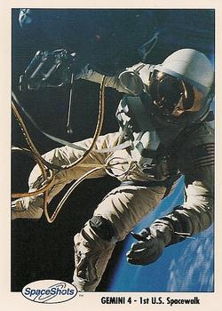1990-92 Space Ventures Space Shots #0109 Gemini 4 - 1st U.S. Spacewalk Front