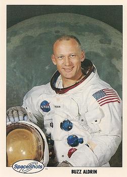 1990-92 Space Ventures Space Shots #0110 Buzz Aldrin Front