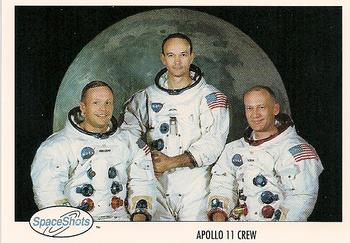 1990-92 Space Ventures Space Shots #0112 Apollo 11 Crew Front