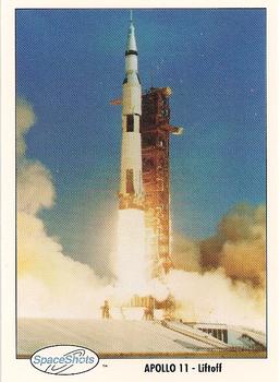 1990-92 Space Ventures Space Shots #0162 Apollo 11 - Liftoff Front