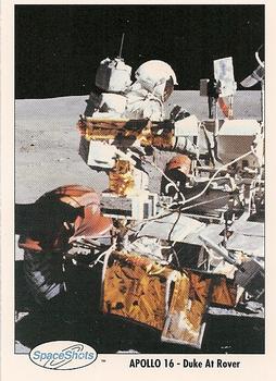 1990-92 Space Ventures Space Shots #0170 Apollo 16 - Duke At Rover Front