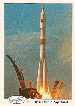 1990-92 Space Ventures Space Shots #0175 Apollo-Soyuz - Soyuz Launch Front