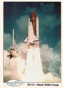1990-92 Space Ventures Space Shots #0183 STS 51J - Atlantis' Maiden Voyage Front