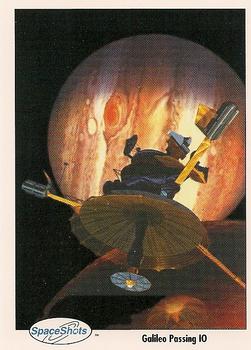 1990-92 Space Ventures Space Shots #0211 Galileo Passing IO Front