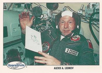1990-92 Space Ventures Space Shots #0228 Alexei A. Leonov Front
