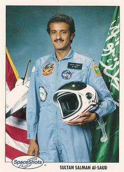 1990-92 Space Ventures Space Shots #0234 Sultan Salman Ai-Saud Front