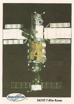 1990-92 Space Ventures Space Shots #0247 Salyut 7 - After Rescue Front