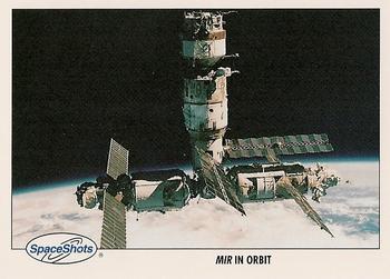 1990-92 Space Ventures Space Shots #0248 MIR in Orbit Front
