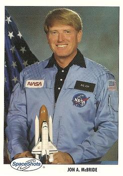 1990-92 Space Ventures Space Shots #0271 Jon A. McBride Front