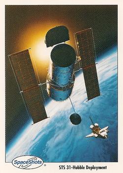 1990-92 Space Ventures Space Shots #0301 STS 31 - Hubble Deployment Front