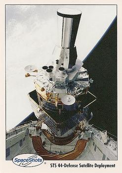 1990-92 Space Ventures Space Shots #0304 STS 44 - Defense Satellite Deployment Front