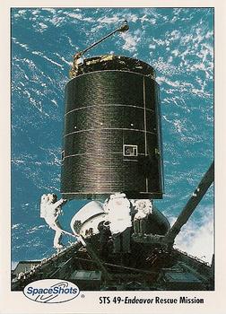 1990-92 Space Ventures Space Shots #0305 STS 49 - Endeavor Rescue Mission Front