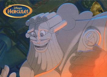1997 Skybox Disney Hercules #7 Zeus Reveals the Truth Front