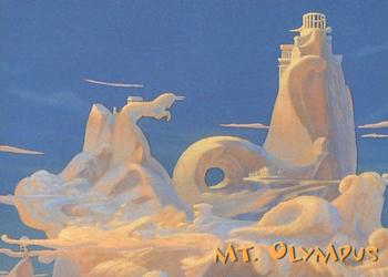 1997 Skybox Disney Hercules #49 Mt. Olympus ... Amorphous shapes Front