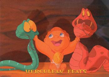 1997 Skybox Disney Hercules #64 Baby Hercules vs. Snakes Front