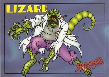 1997 Fleer Spider-Man #25 Lizard Front