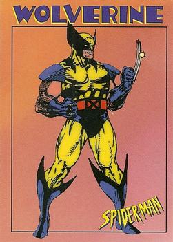 1997 Fleer Spider-Man #13 Wolverine Front