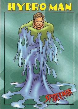 1997 Fleer Spider-Man #21 Hydro-Man Front