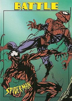 1997 Fleer Spider-Man #35 Spider-Man vs. Carnage Front