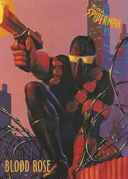1997 Fleer Spider-Man International #5 Blood Rose Front