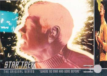 1997 SkyBox Star Trek Original Series 1 #5 EP 2.2   Where No Man Has Gone Before Front