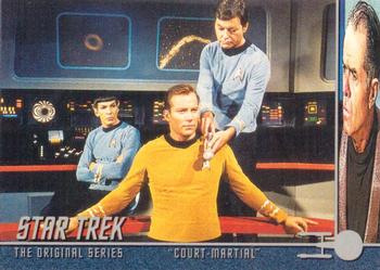 1997 SkyBox Star Trek Original Series 1 #45 EP15.3   Court-Martial Front