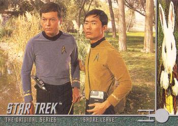 1997 SkyBox Star Trek Original Series 1 #49 EP17.1   Shore Leave Front