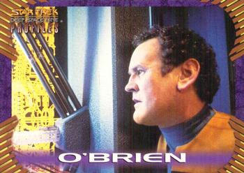 1997 Fleer Star Trek Deep Space Nine Profiles #56 O'Brien Front
