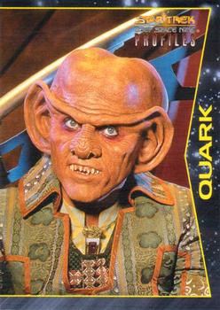 1997 Fleer Star Trek Deep Space Nine Profiles #64 Quark Front
