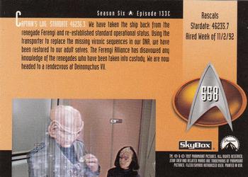 1997 SkyBox Star Trek: The Next Generation Season 6 #558 Rascals Back