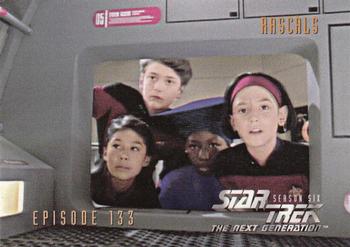 1997 SkyBox Star Trek: The Next Generation Season 6 #558 Rascals Front