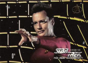 1997 SkyBox Star Trek: The Next Generation Season 6 #630 Q Front