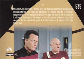 1997 SkyBox Star Trek: The Next Generation Season 6 #635 Q Back