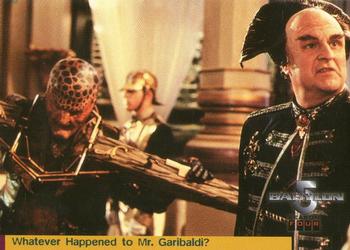 1998 Fleer Babylon 5 Season 4 #15 Whatever Happened to Mr. Garibaldi? Front
