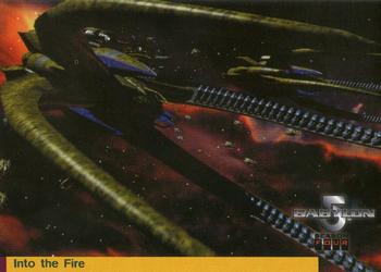 1998 Fleer Babylon 5 Season 4 #19 Into the Fire Front