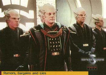 1998 Fleer Babylon 5 Season 4 #26 Rumors, Bargains and Lies Front