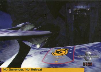 1998 Fleer Babylon 5 Season 4 #28 No Surrender, No Retreat Front