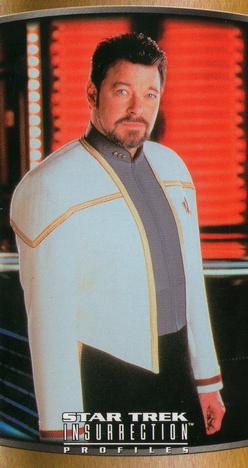 1998 SkyBox Star Trek Insurrection #53 Commander William T. Riker Front