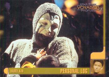 1998 SkyBox Star Trek Voyager Profiles #48 Harry Kim - Personal Log - HK6.3 Front