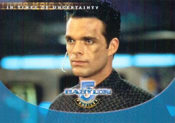 1999 SkyBox Babylon 5: Profiles #33 Three Held Steady In Times of Uncertainty Front